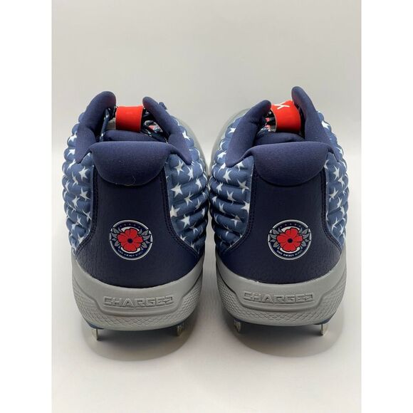 NWOB Under Armour Yard‎ MT Cleats Size 16 D Honor Remember Respect 3024384-100 main image 4